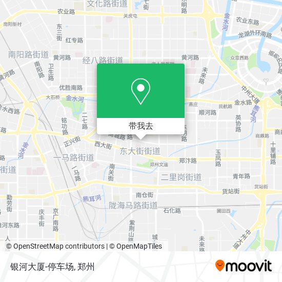 银河大厦-停车场地图