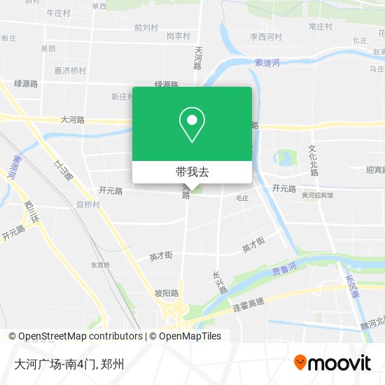 大河广场-南4门地图