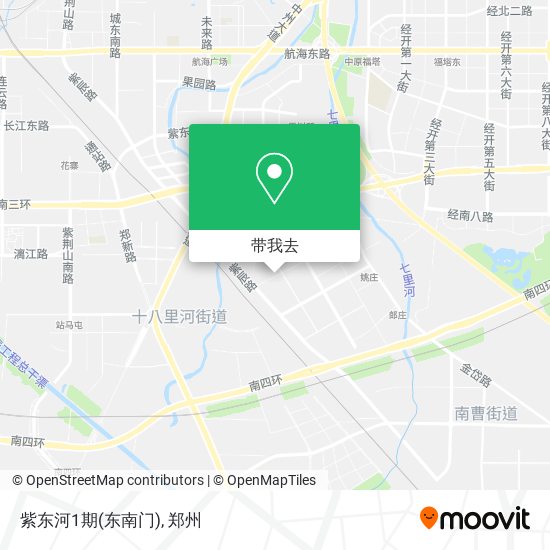 紫东河1期(东南门)地图