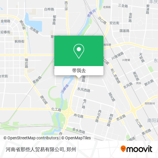 河南省那些人贸易有限公司地图