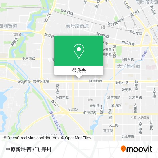 中原新城-西3门地图