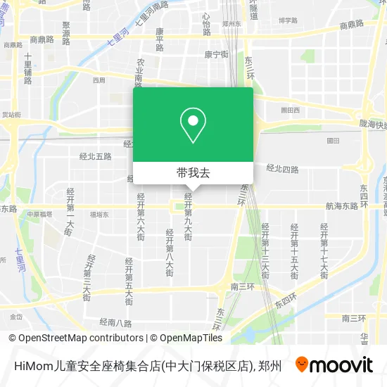 HiMom儿童安全座椅集合店(中大门保税区店)地图
