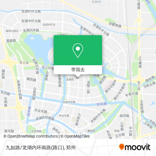 九如路/龙湖内环南路(路口)地图