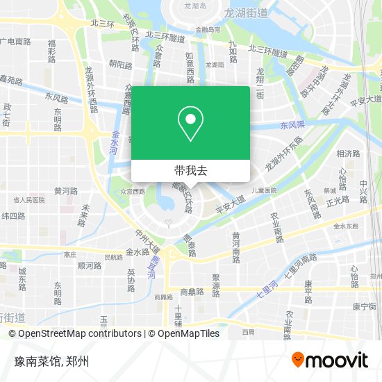豫南菜馆地图