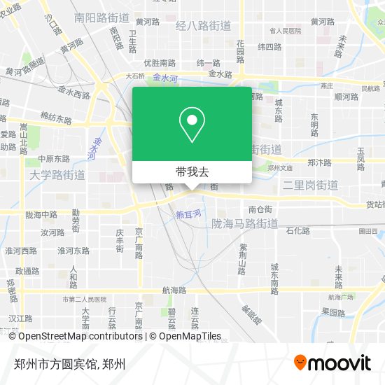 郑州市方圆宾馆地图