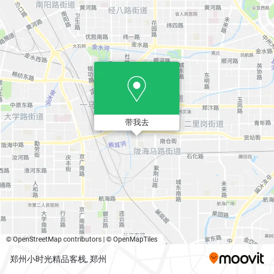 郑州小时光精品客栈地图