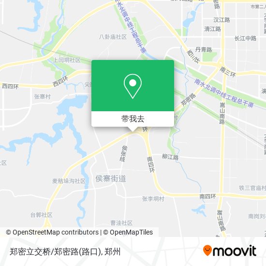 郑密立交桥/郑密路(路口)地图