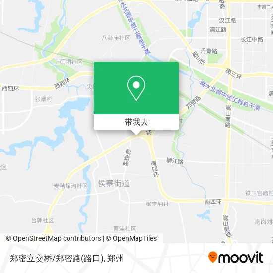 郑密立交桥/郑密路(路口)地图
