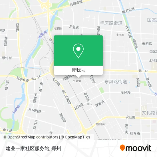 建业一家社区服务站地图