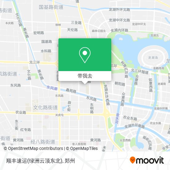 顺丰速运(绿洲云顶东北)地图