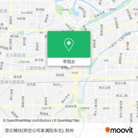 晋亿螺丝(郑交公司家属院东北)地图