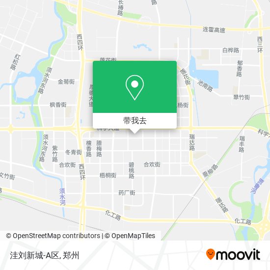洼刘新城-A区地图