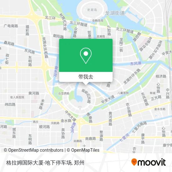 格拉姆国际大厦-地下停车场地图
