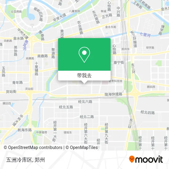 五洲冷库区地图