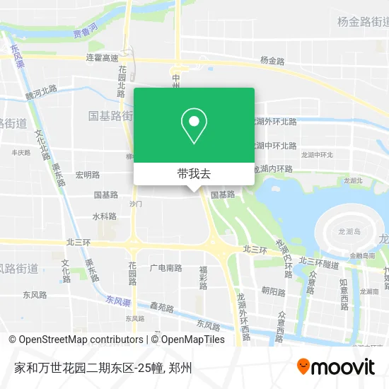家和万世花园二期东区-25幢地图
