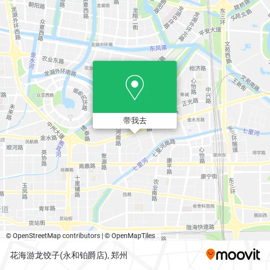 花海游龙饺子(永和铂爵店)地图