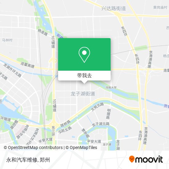 永和汽车维修地图