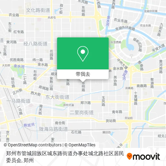 郑州市管城回族区城东路街道办事处城北路社区居民委员会地图