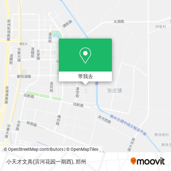 小天才文具(滨河花园一期西)地图