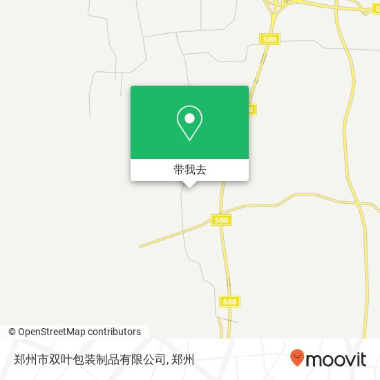 郑州市双叶包装制品有限公司地图