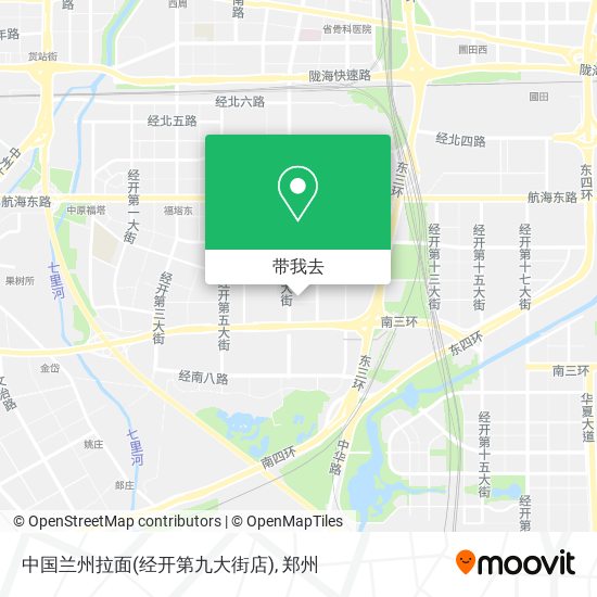 中国兰州拉面(经开第九大街店)地图