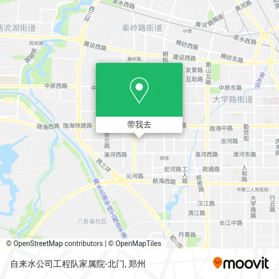 自来水公司工程队家属院-北门地图