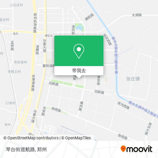 琴台街巡航路地图