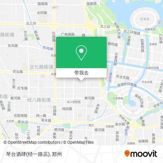 琴台酒肆(经一路店)地图