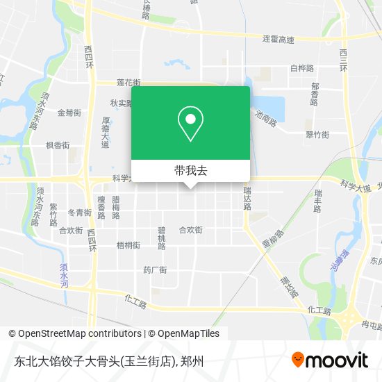 东北大馅饺子大骨头(玉兰街店)地图
