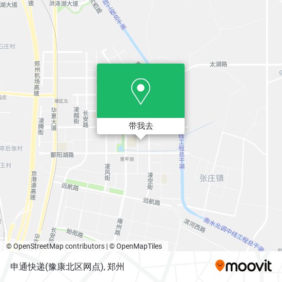 申通快递(豫康北区网点)地图