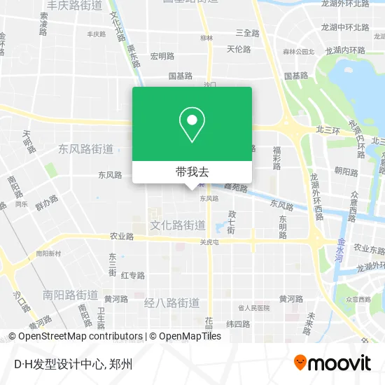 D·H发型设计中心地图