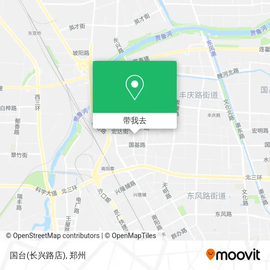 国台(长兴路店)地图