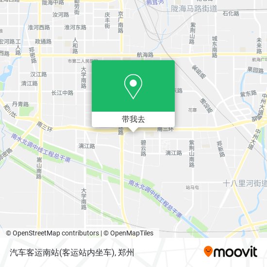 汽车客运南站(客运站内坐车)地图