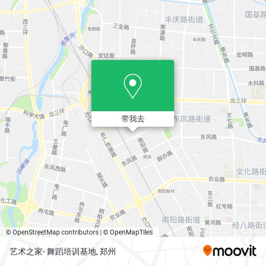 艺术之家-  舞蹈培训基地地图