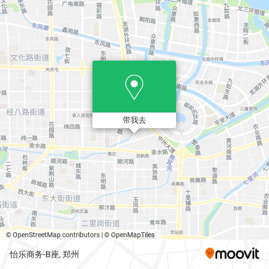 怡乐商务-B座地图