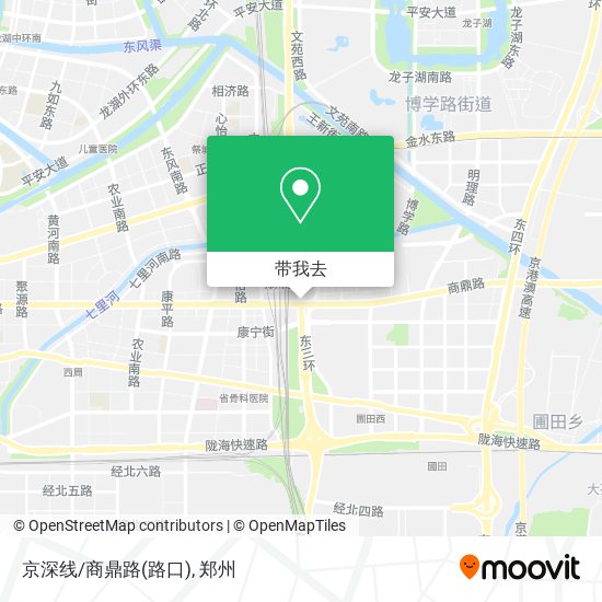 京深线/商鼎路(路口)地图
