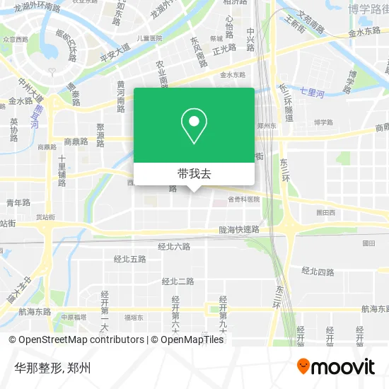 华那整形地图