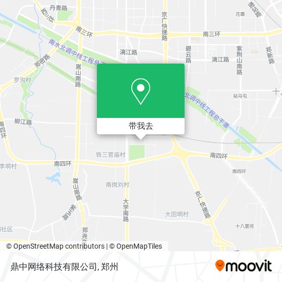 鼎中网络科技有限公司地图