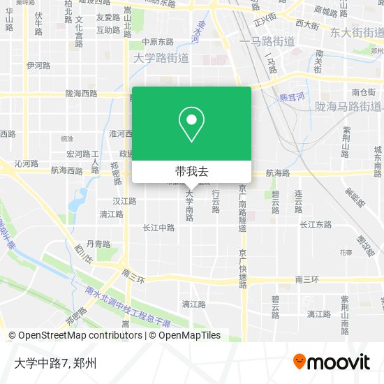 大学中路7地图