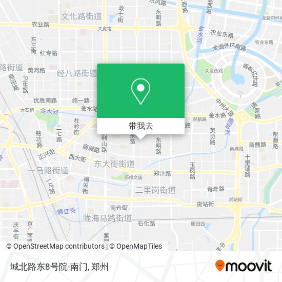 城北路东8号院-南门地图