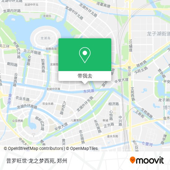 普罗旺世·龙之梦西苑地图