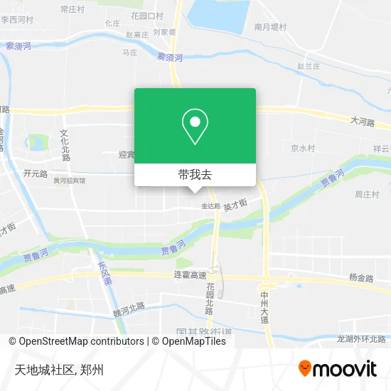 天地城社区地图