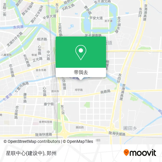 星联中心(建设中)地图