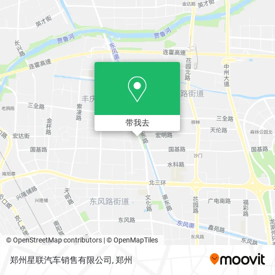 郑州星联汽车销售有限公司地图