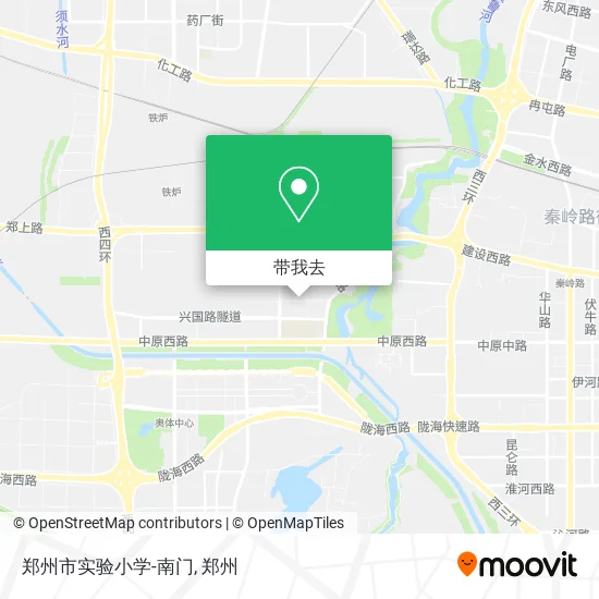 郑州市实验小学-南门地图