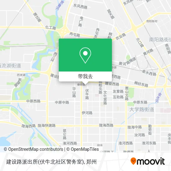 建设路派出所(伏牛北社区警务室)地图