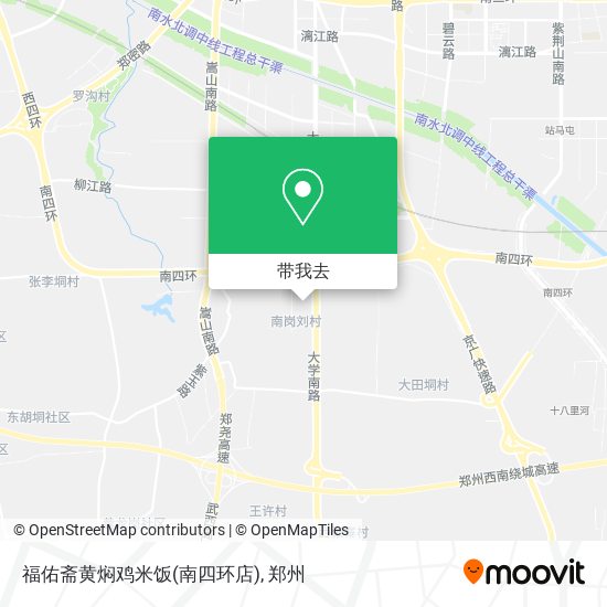 福佑斋黄焖鸡米饭(南四环店)地图