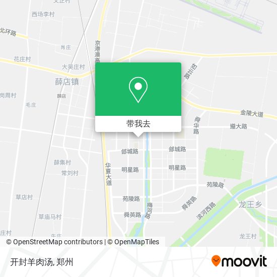 开封羊肉汤地图