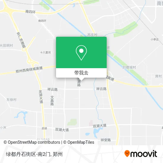 绿都丹石街区-南2门地图