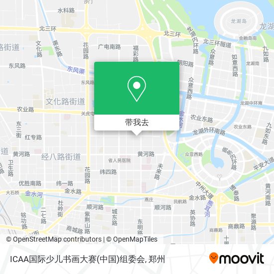 ICAA国际少儿书画大赛(中国)组委会地图